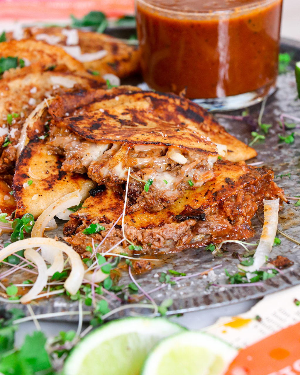 Easy Crockpot Birria Tacos